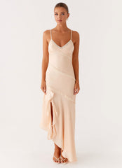 Solana Maxi Dress - Peach