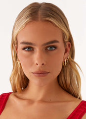 Stevie Earrings Set - Gold