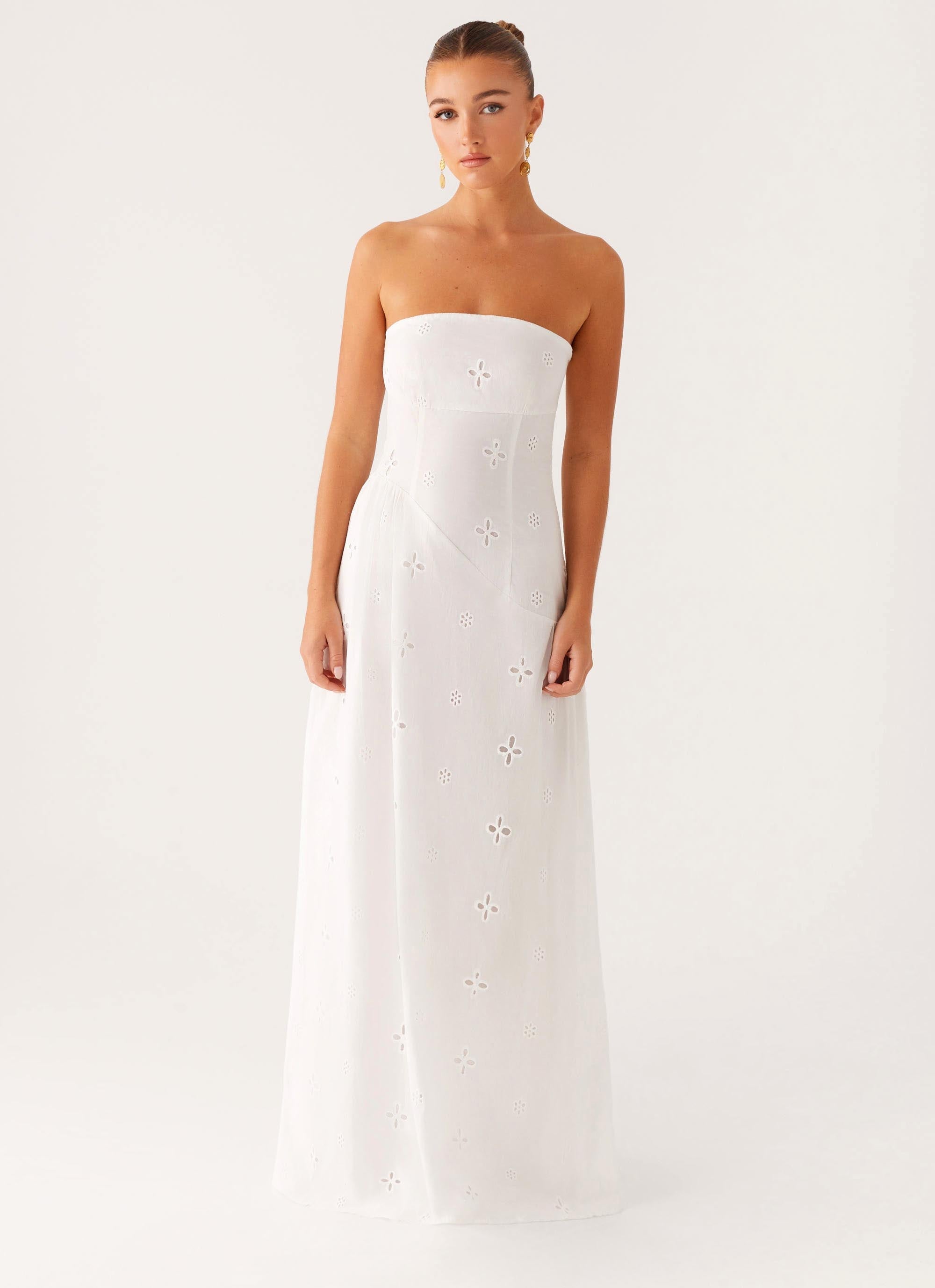 Sunkissed Maxi Dress - Ivory