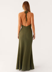 Thora Maxi Dress - Olive
