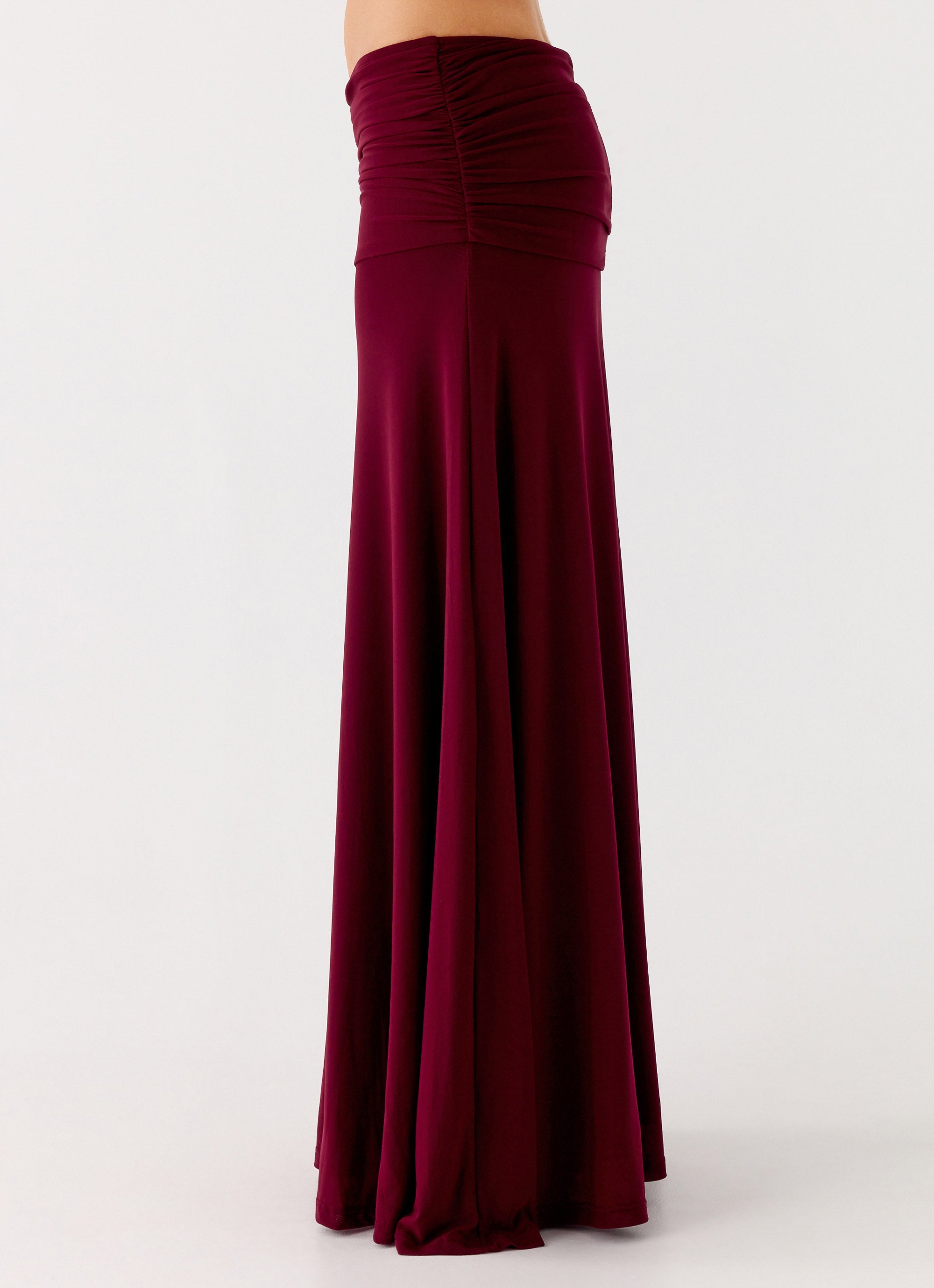 Thorness Maxi Skirt - Plum