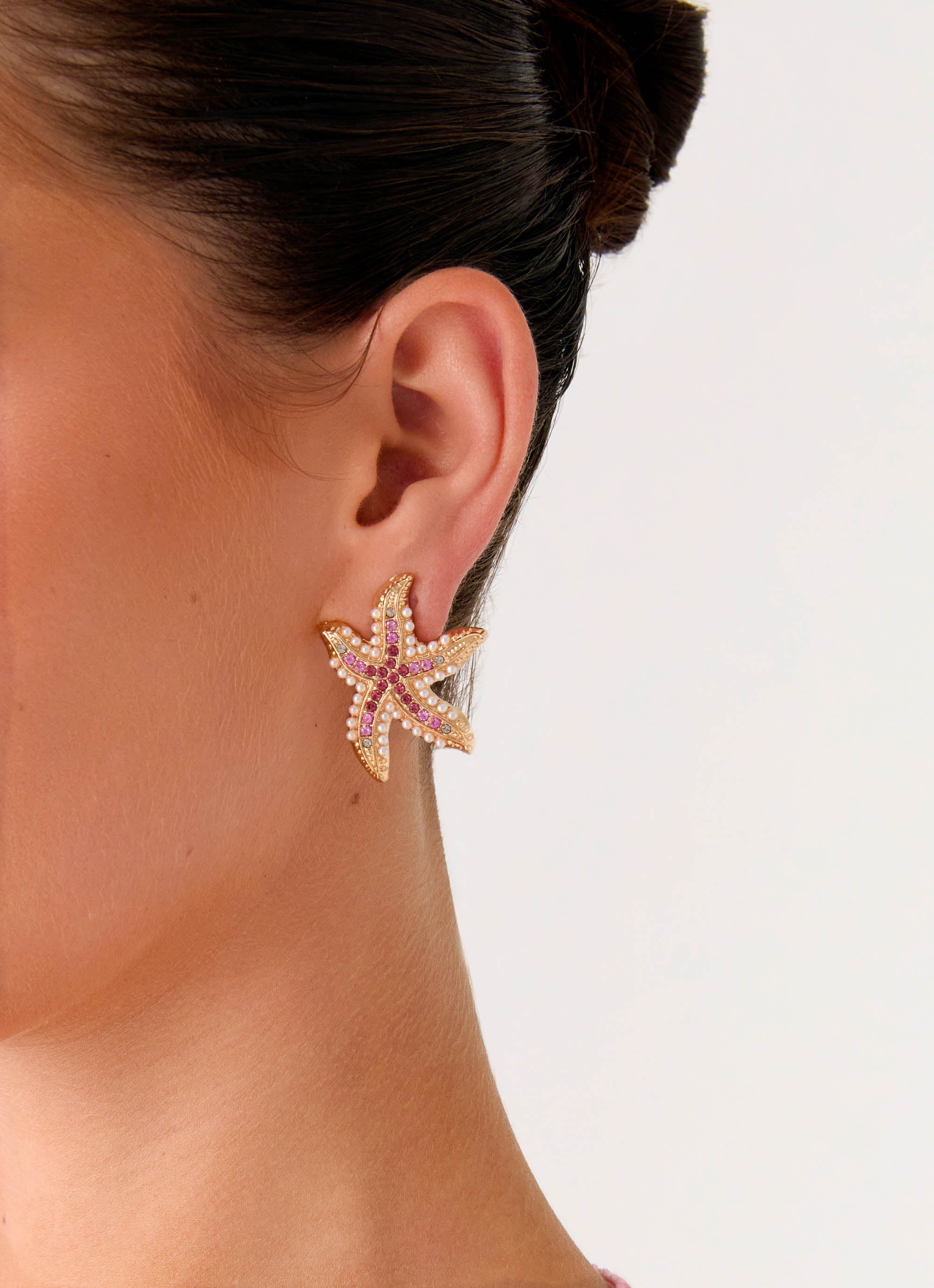 Tidebreaker Earrings - Pink