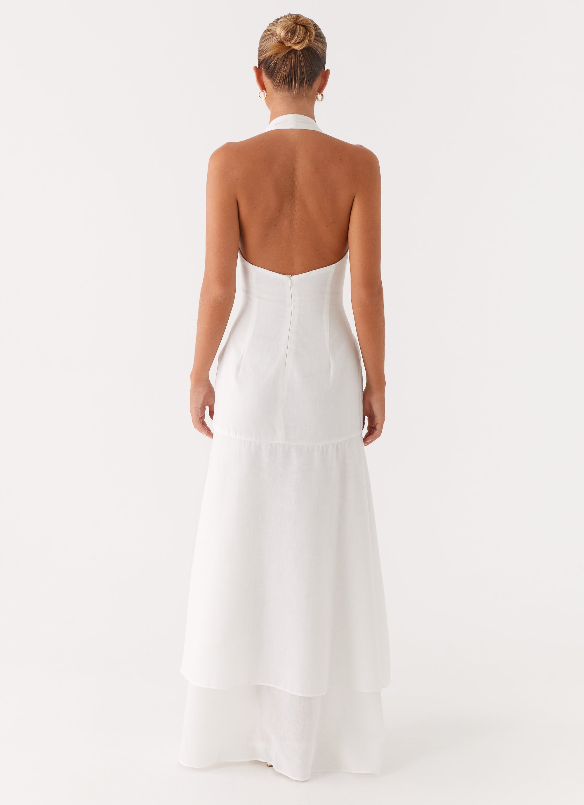 Turu Maxi Dress - White