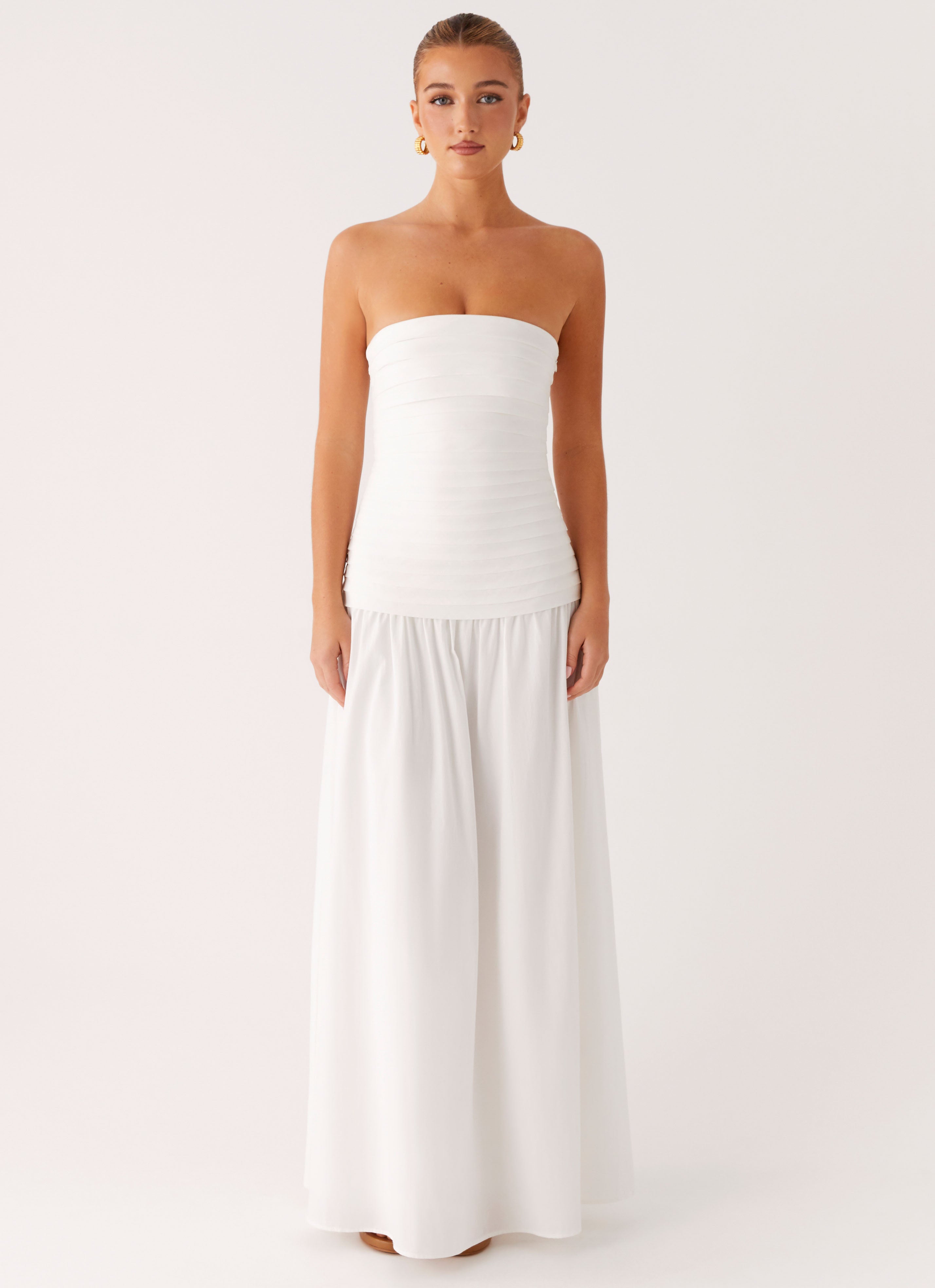 Tyrah Maxi Dress - White