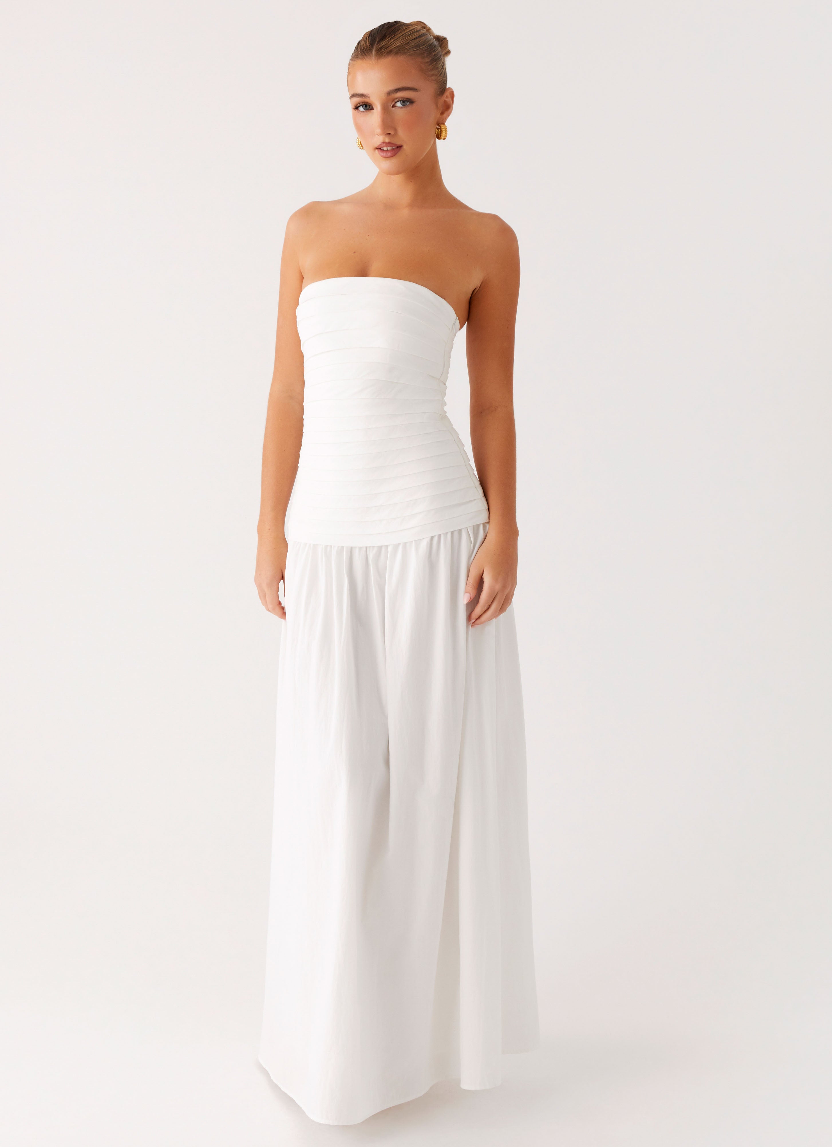 Tyrah Maxi Dress - White