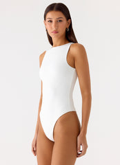 Vincenza Bodysuit - White