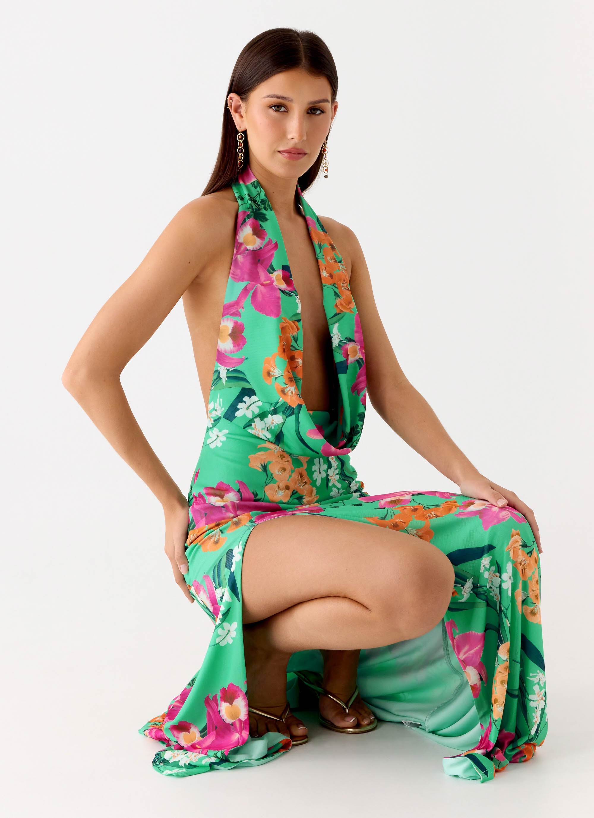 Zoriana Maxi Dress - Jungle Bloom