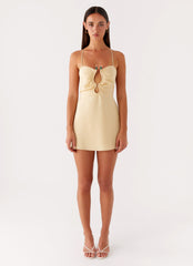 Zuma Mini Dress - Yellow